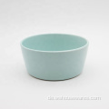 Kundenspezifische heiße Verkauf von Farbe Glasur Keramik-Geschirrsets